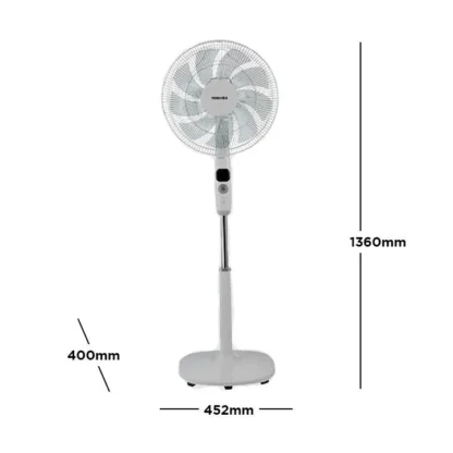 Toshiba Digital Electric Fan (Stand Fan) 9 Blades - Image 3