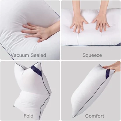 Authentic Hilton Pillow High Quality Pillow Fiber Pillow Buy1 Take1 - Image 5