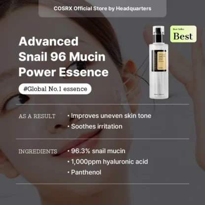 COSRX Advanced Snail 96 Mucin Power Essence 100ml - Image 2